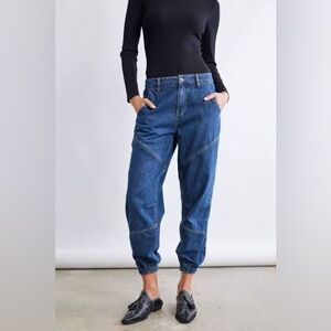 Ruti relaxed light denim joggers